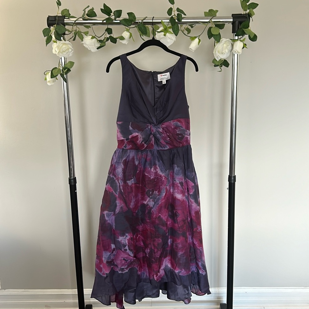 NWT Floral Hi Low Dress